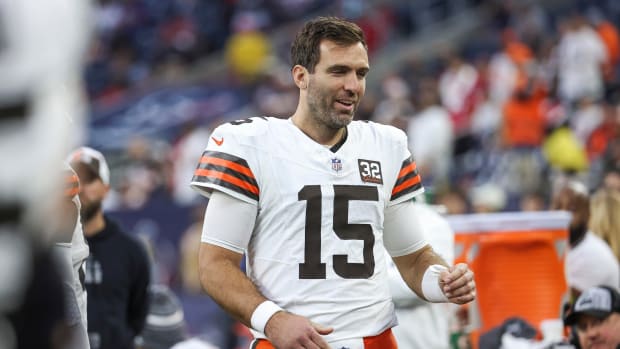 Cleveland Browns quarterback Joe Flacco